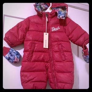 Diesel Infant snowsuit